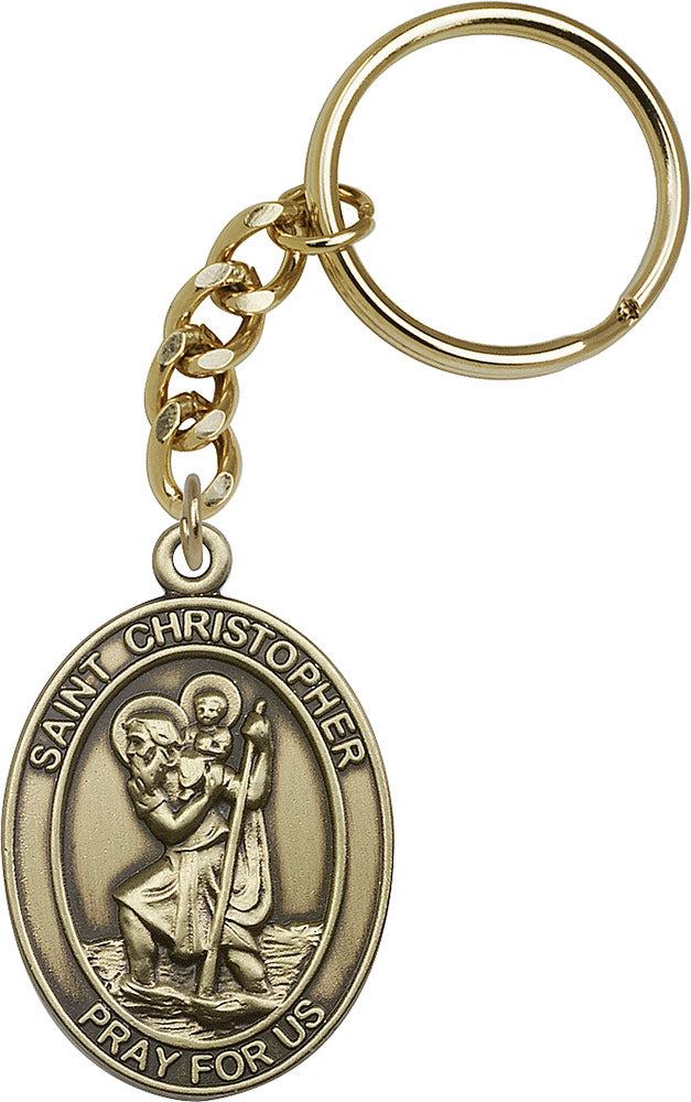 Saint Christopher Keychain