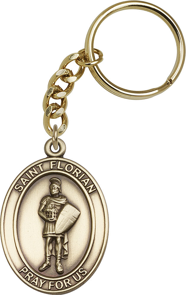 Saint Florian Keychain