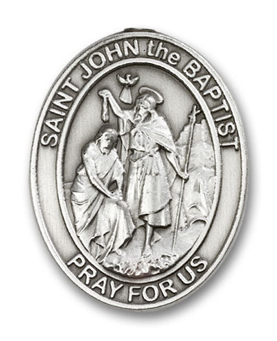 Saint John the Baptist Visor Clip