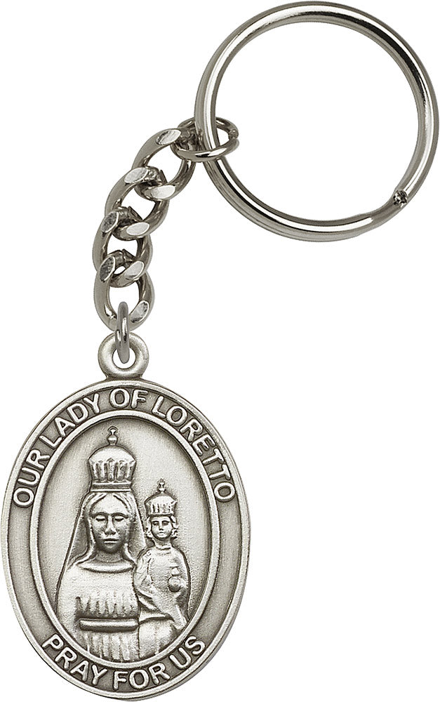 Our Lady of Loretto Keychain