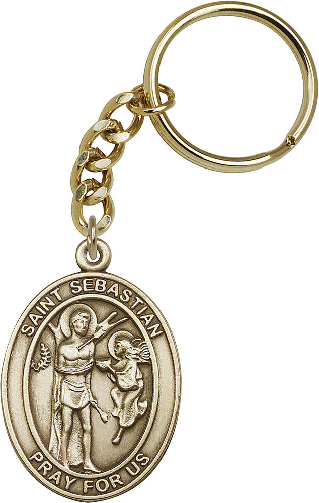 Saint Sebastian Keychain