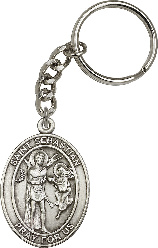 Saint Sebastian Keychain