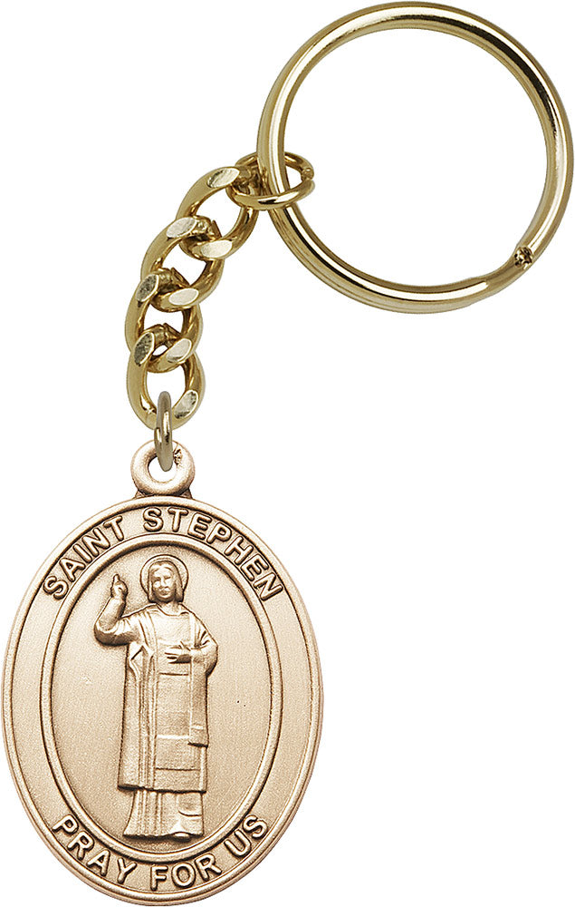 Saint Stephen the Martyr Keychain
