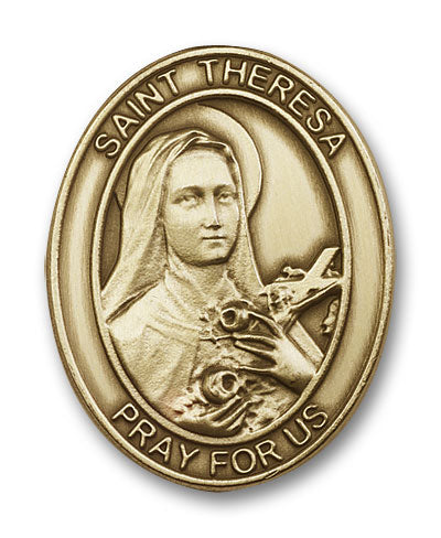 Saint Theresa Visor Clip