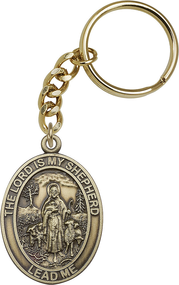 Lord Is My Shepherd Keychain