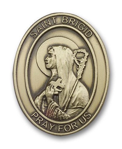St Brigid of Ireland Visor Clip