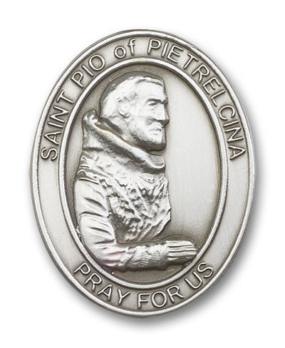 St Pio of Pietrelcina Visor Clip