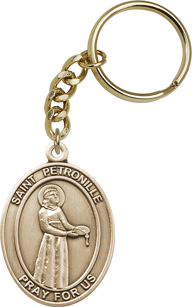 Saint Petronille Keychain