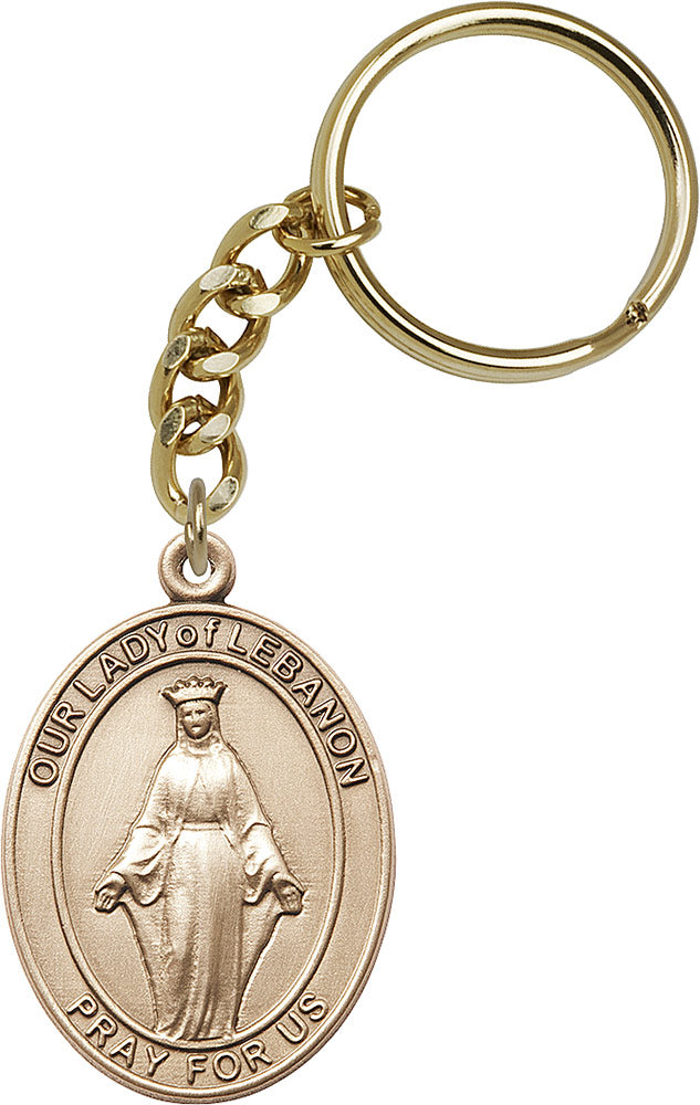 Our Lady of Lebanon Keychain