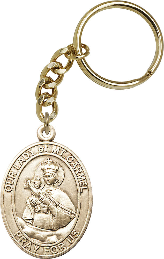 Our Lady of Mount Carmel/Scapular Keychain