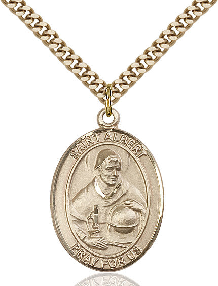 Saint Albert the Great Pendant - 24" Chain