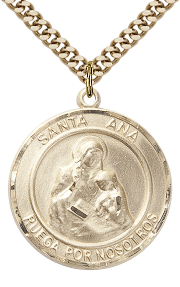 Santa Ana Pendant - 24" Chain Necklace