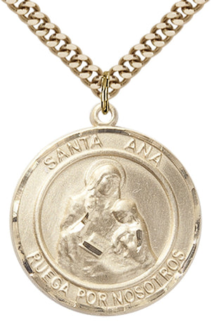 Santa Ana Pendant - 24" Chain Necklace