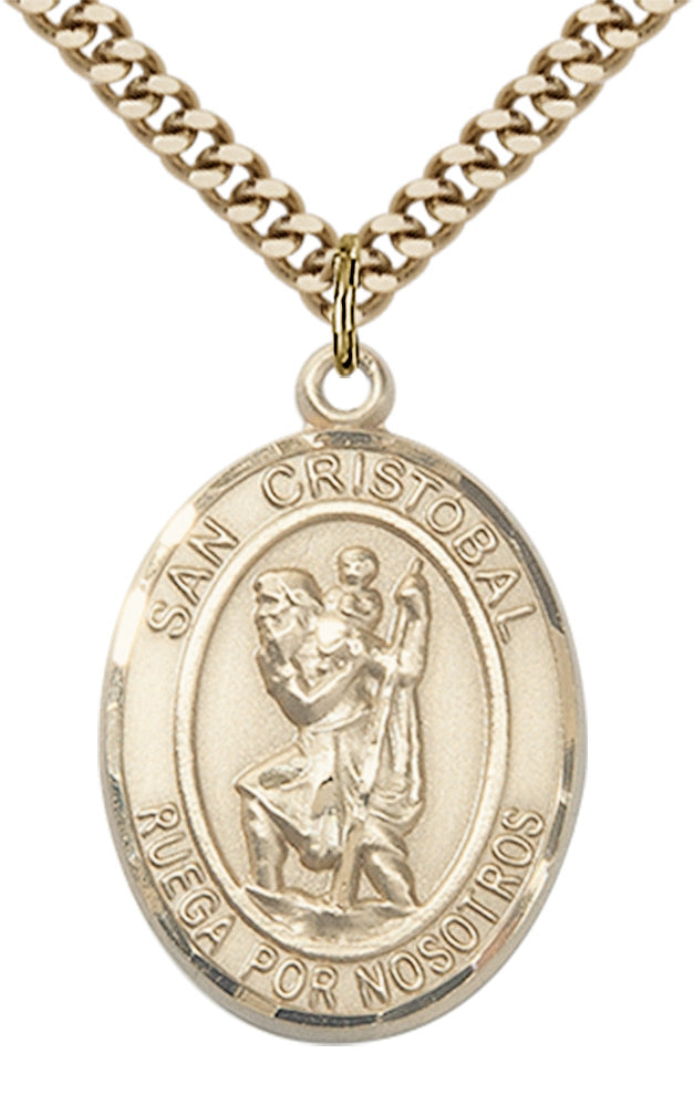 San Cristobal Pendant - 24" Chain Necklace
