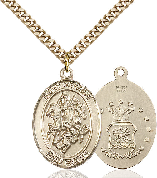 Saint George Air Force Pendant