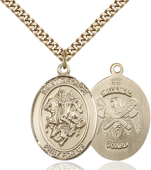 Saint George National Guard Pendant
