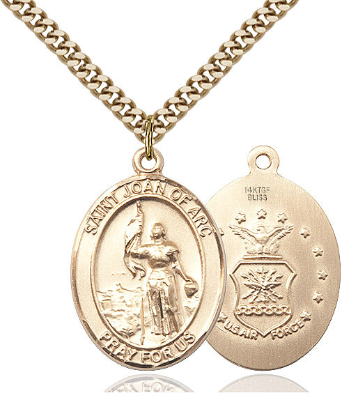 Saint Joan of Arc Air Force Pendant