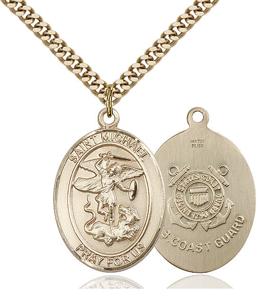 Saint Michael Coast Guard Pendant