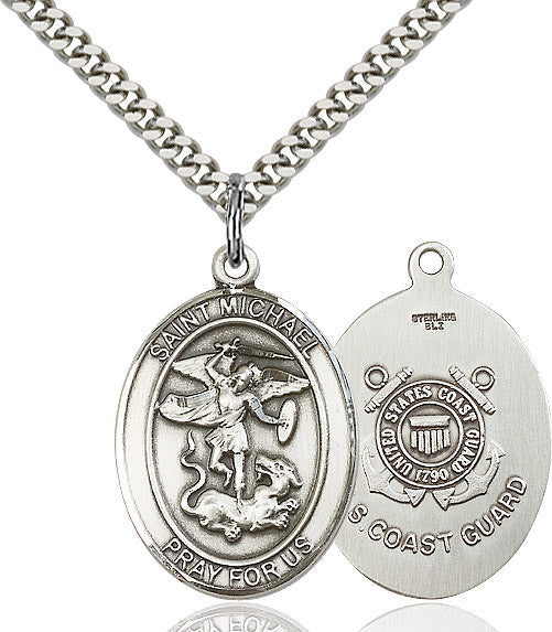 Saint Michael Coast Guard Pendant