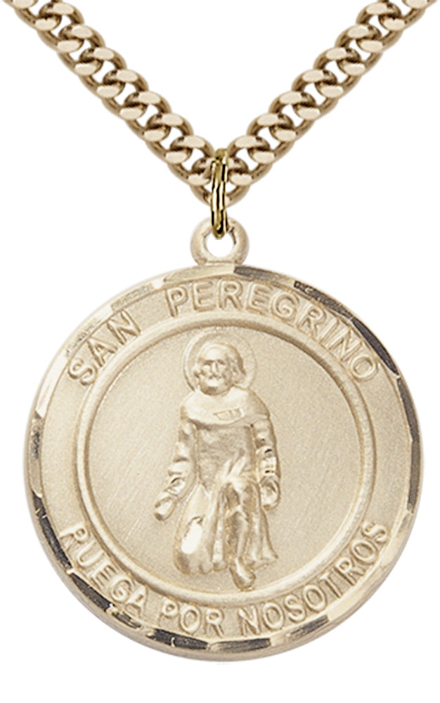 San Peregrino Pendant - 24" Chain Necklace