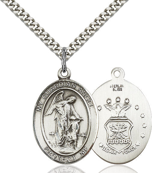 Guardian Angel Air Force Pendant