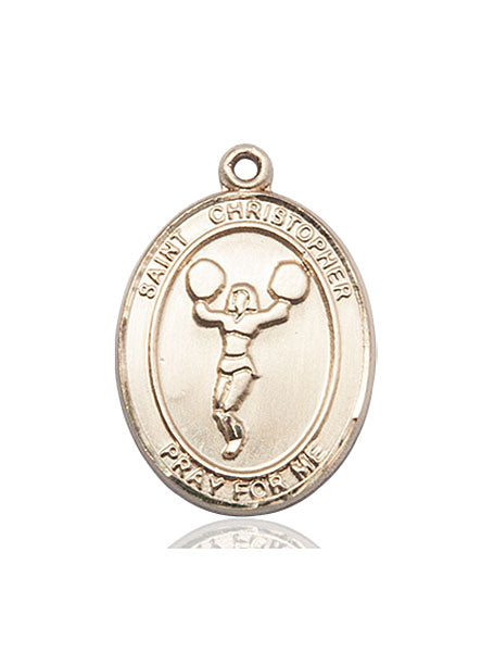 Saint Christopher Cheerleading Pendant