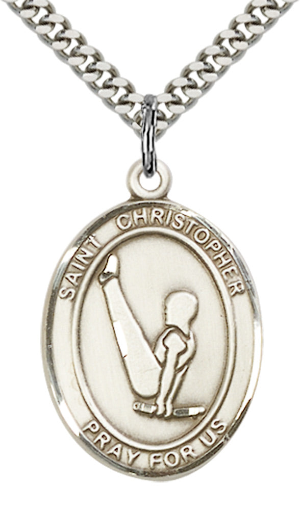 Saint Christopher Gymnastics Pendant