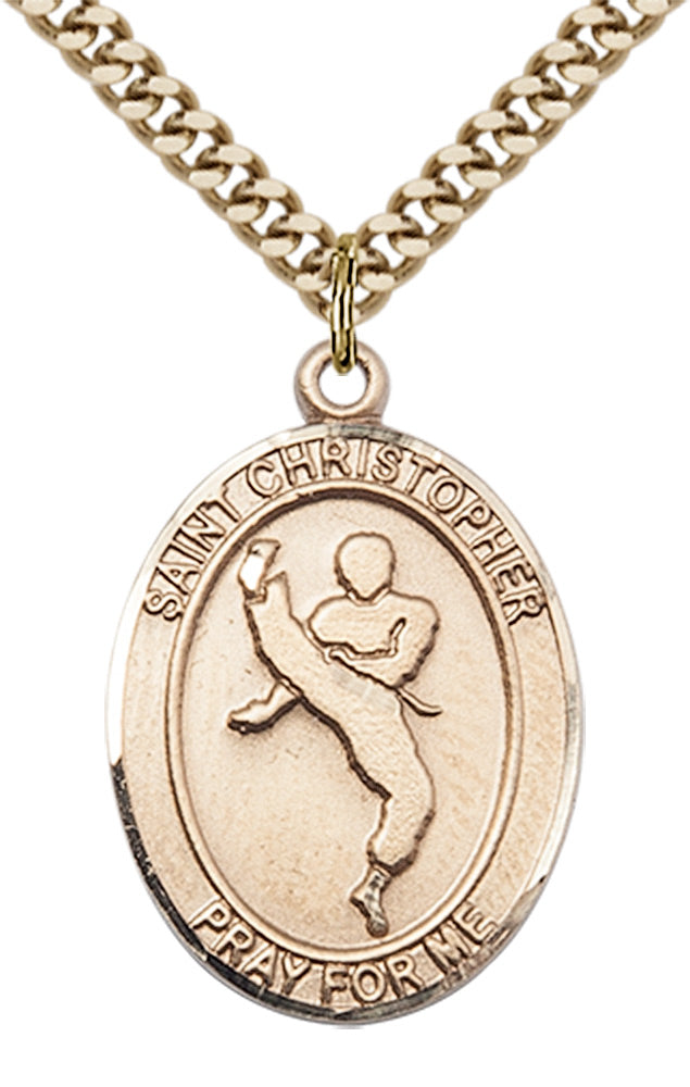 Saint Christopher Martial Arts Pendant