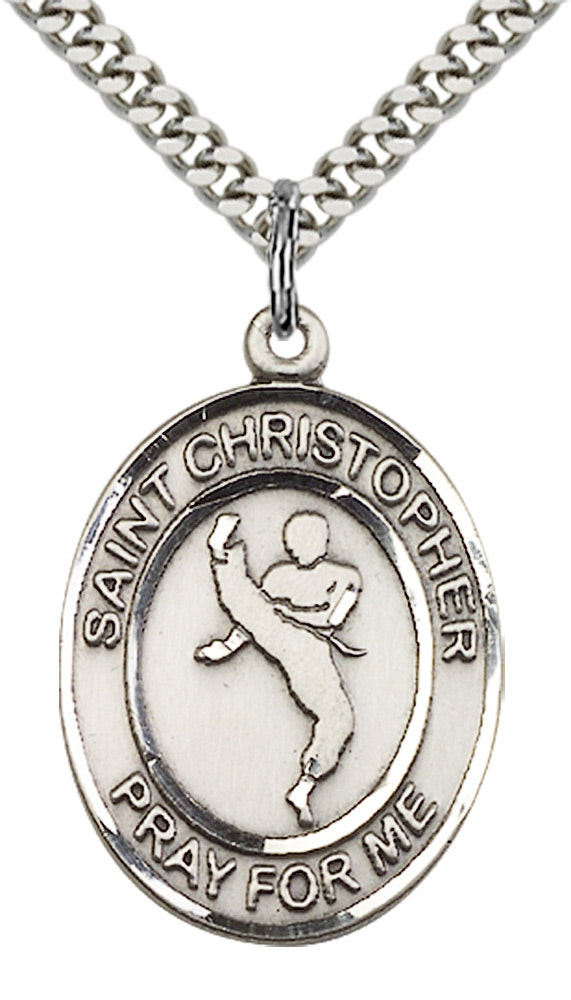 Saint Christopher Martial Arts Pendant