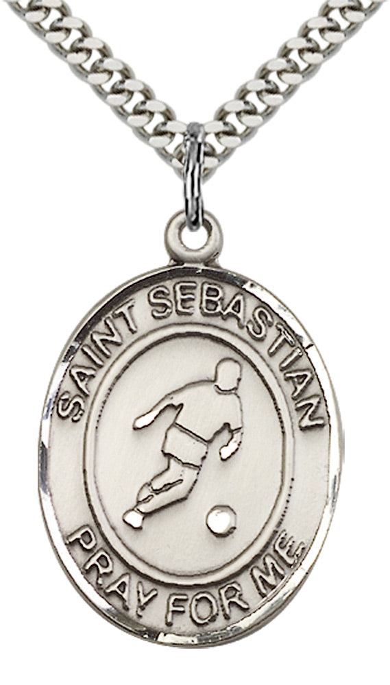 Saint Sebastian Soccer Pendant