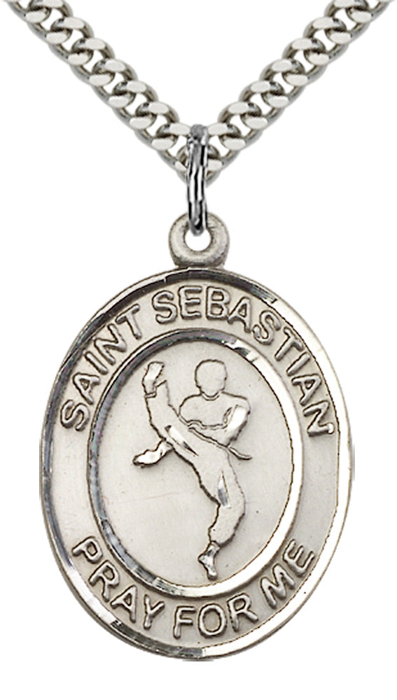 Saint Sebastian Martial Arts Pendant
