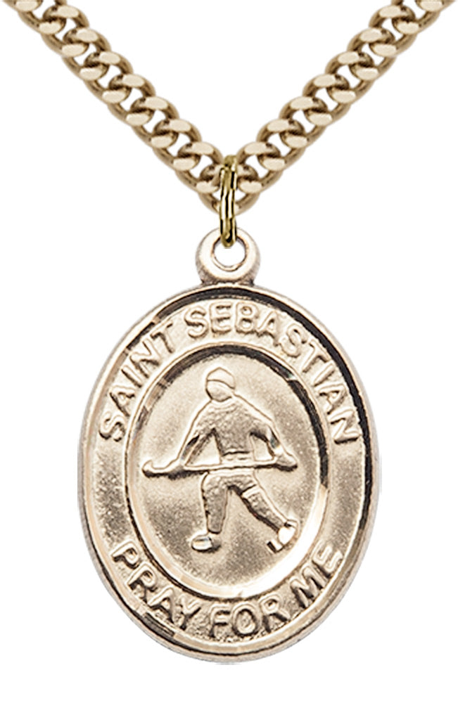 Saint Sebastian Field Hockey Pendant