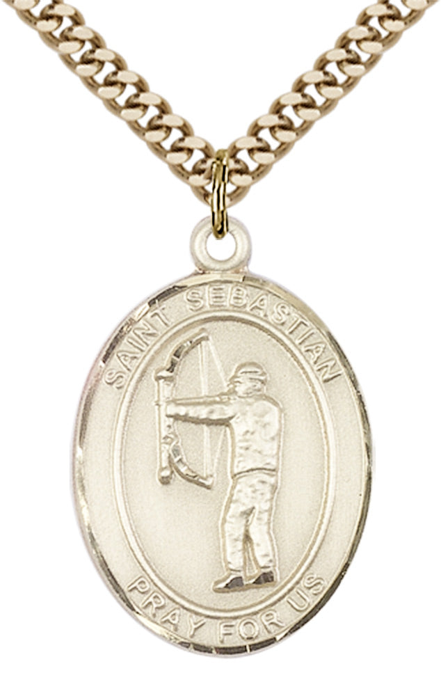 Saint Sebastian Archery Pendant