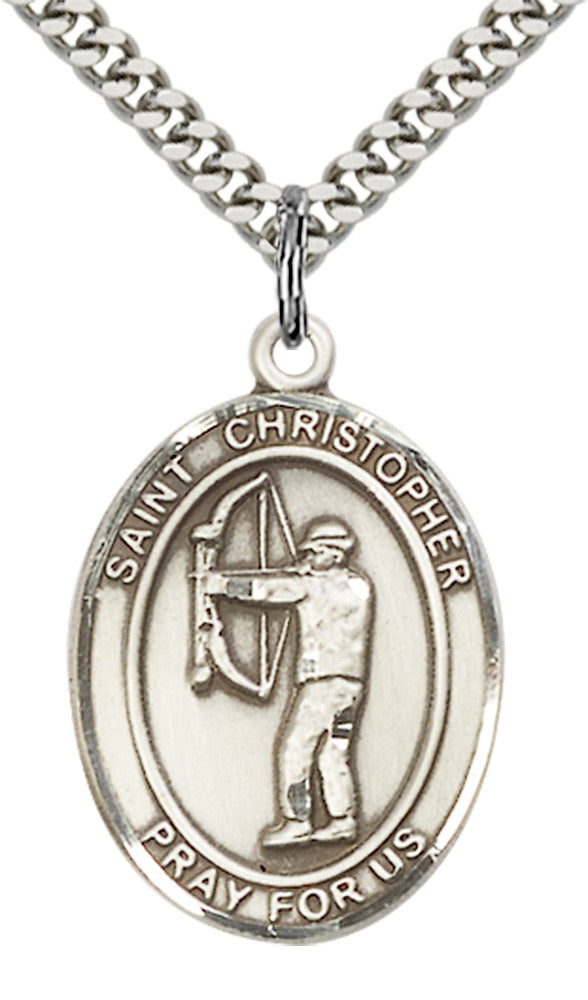 Saint Christopher Archery Pendant