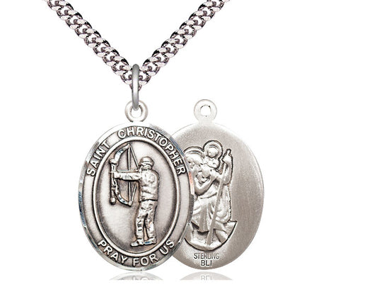Saint Christopher Archery Pendant