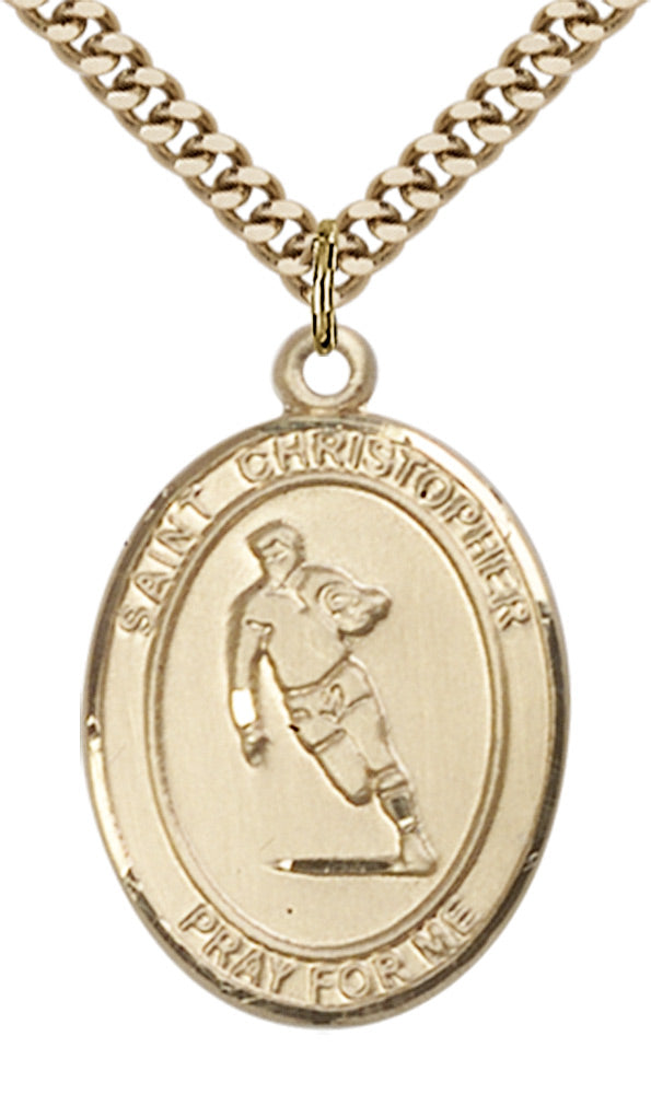 Saint Christopher Rugby Pendant