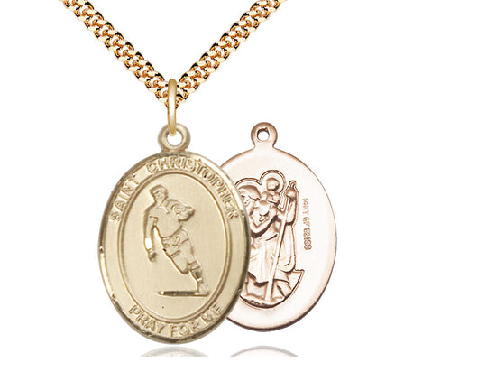 Saint Christopher Rugby Pendant