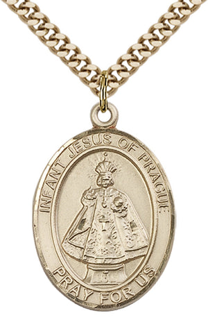 Infant of Prague Pendant Necklace