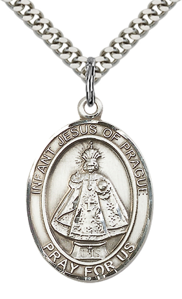 Infant of Prague Pendant Necklace