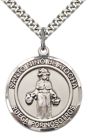 Nino de Atocha Pendant - 24" Chain Necklace