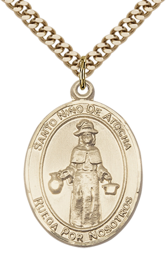 Nino de Atocha Pendant - 24" Chain Necklace