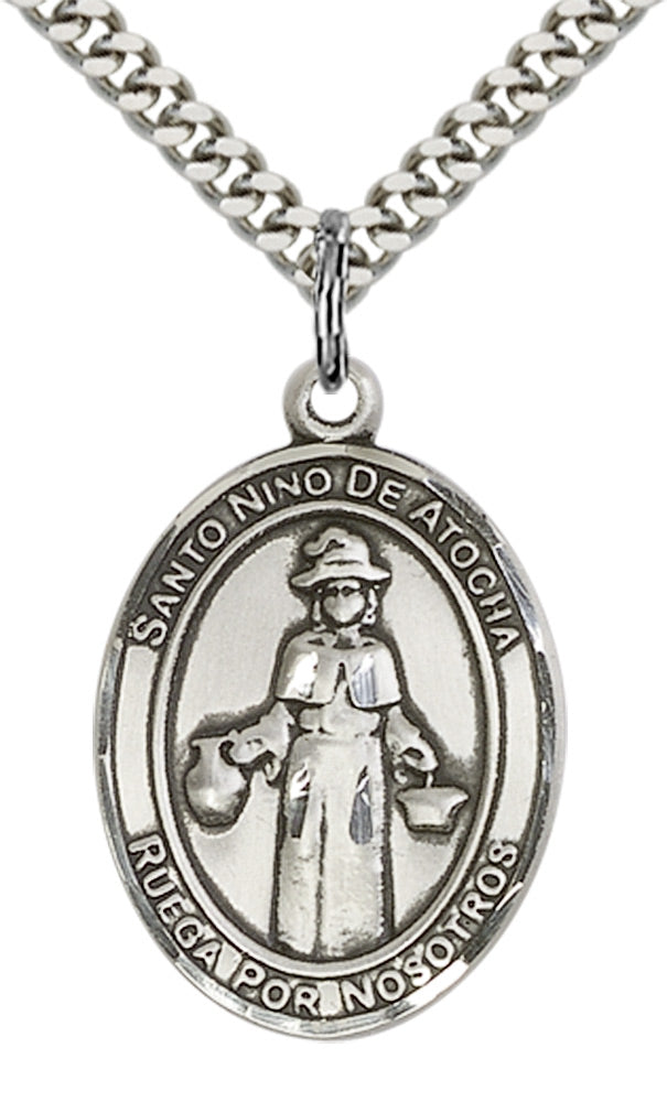 Nino de Atocha Pendant - 24" Chain Necklace