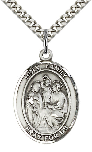 Holy Family Pendant Necklace