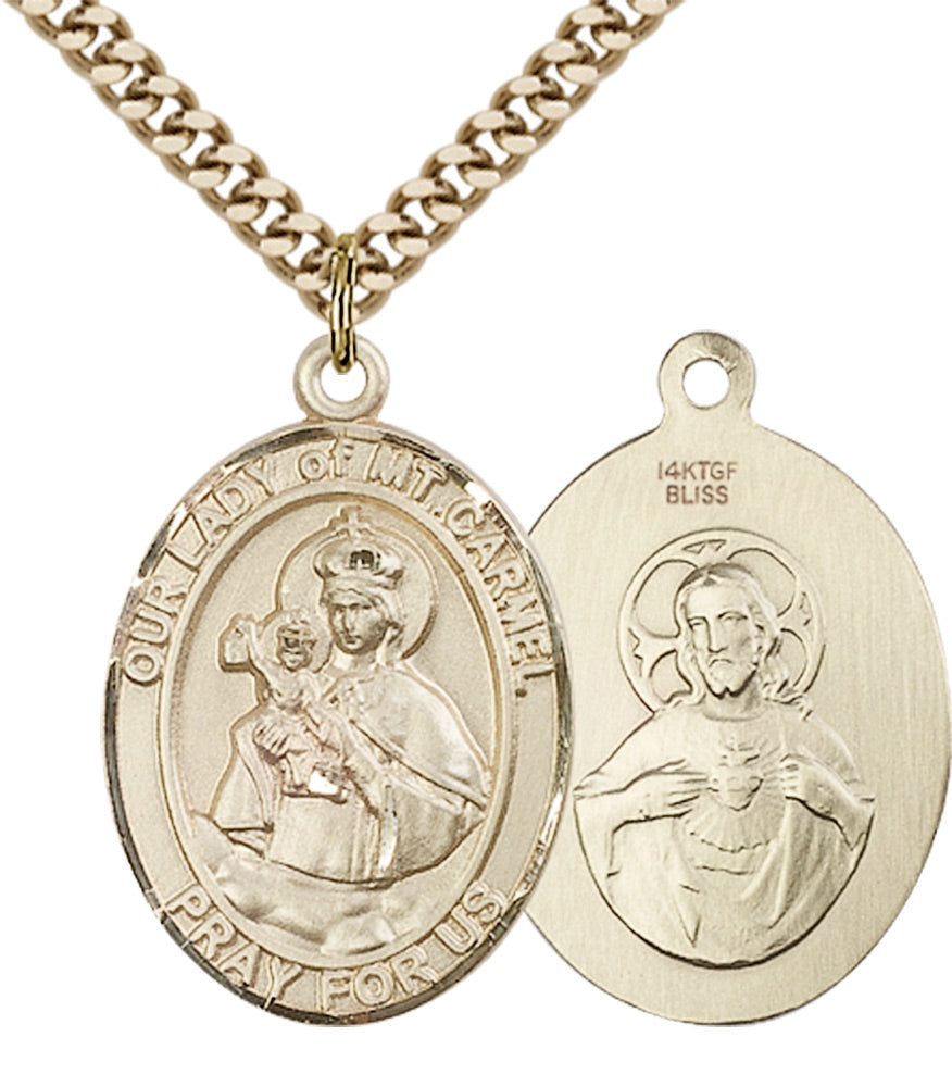 Our Lady of Mount Carmel Pendant