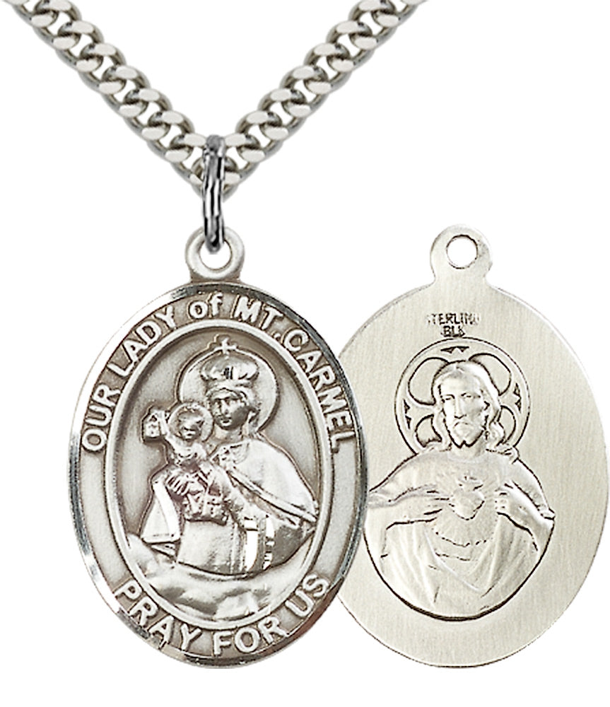 Our Lady of Mount Carmel Pendant
