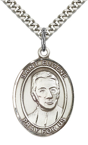 Saint Eugene de Mazenod Pendant - 24" Chain Necklace