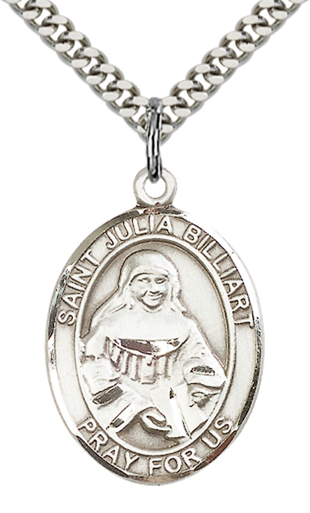 Saint Julia Billiart Pendant - 24" Chain Necklace