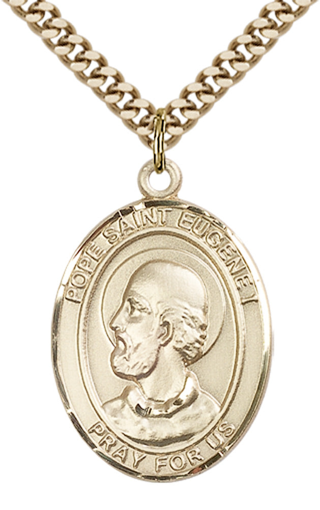 Pope St Eugene I Pendant Necklace