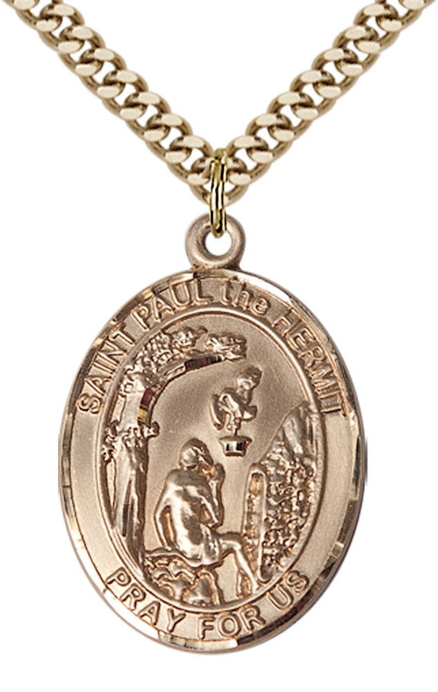 Paul the Hermit Pendant Necklace