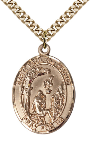 Paul the Hermit Pendant Necklace